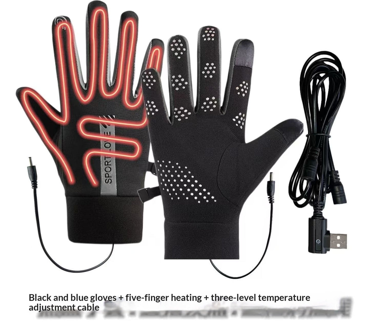Gants chauffants USB Chaleo pour homme et femme